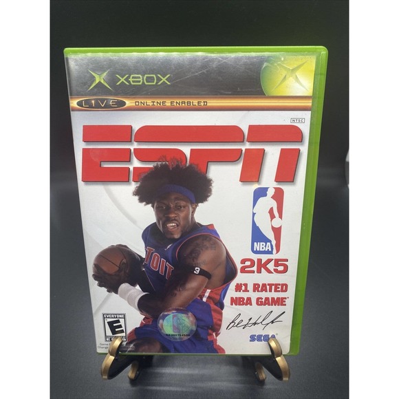 ESPN NBA 2K5 (Microsoft Xbox, 2004) Complete with Game, Disc and Manual - Picture 2 of 7